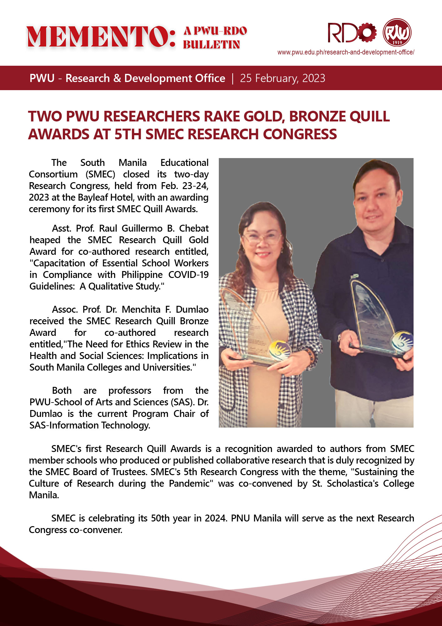 RDO Memento 2023 Feb 25 copy