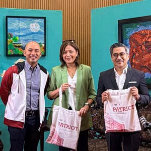 PWU President Marco Alfredo M. Benitez with Usapang ED hosts Atty. Joseph Noel 